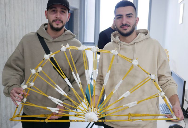תחרות בניית גשר מספגטי